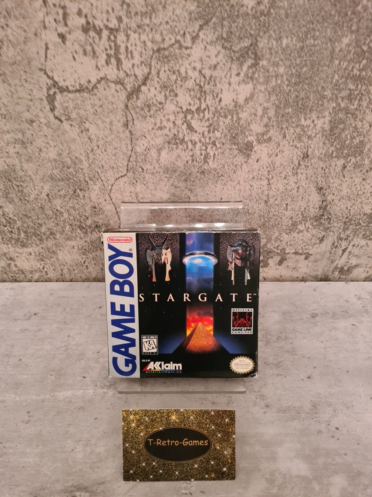 Nintendo Game Boy Classic Stargate mit OVP und Anleitung USA - T-Retro-Games 
