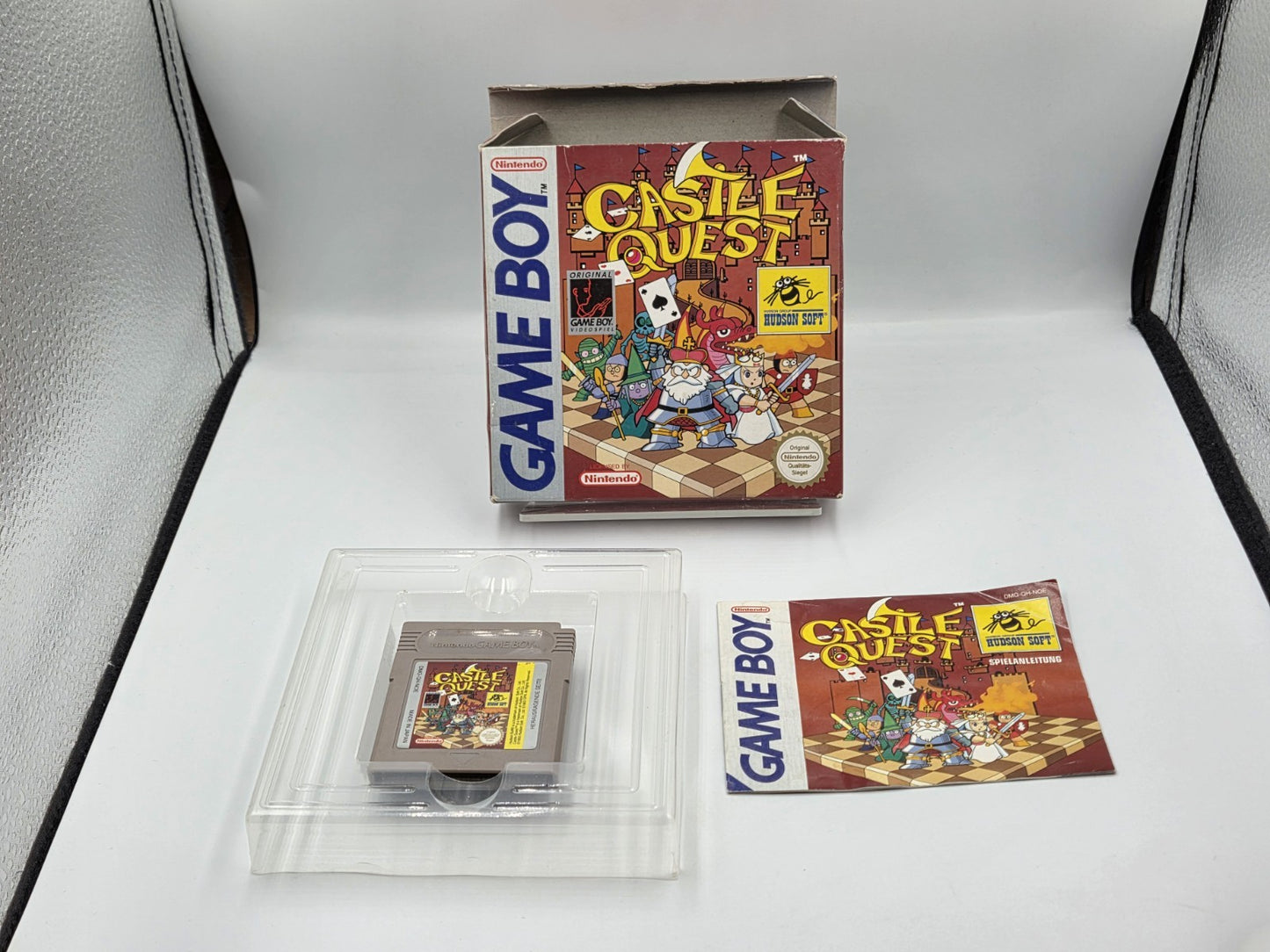 Nintendo Game Boy Classic Spiel Castle Quest mit OVP und Anleitung NOE