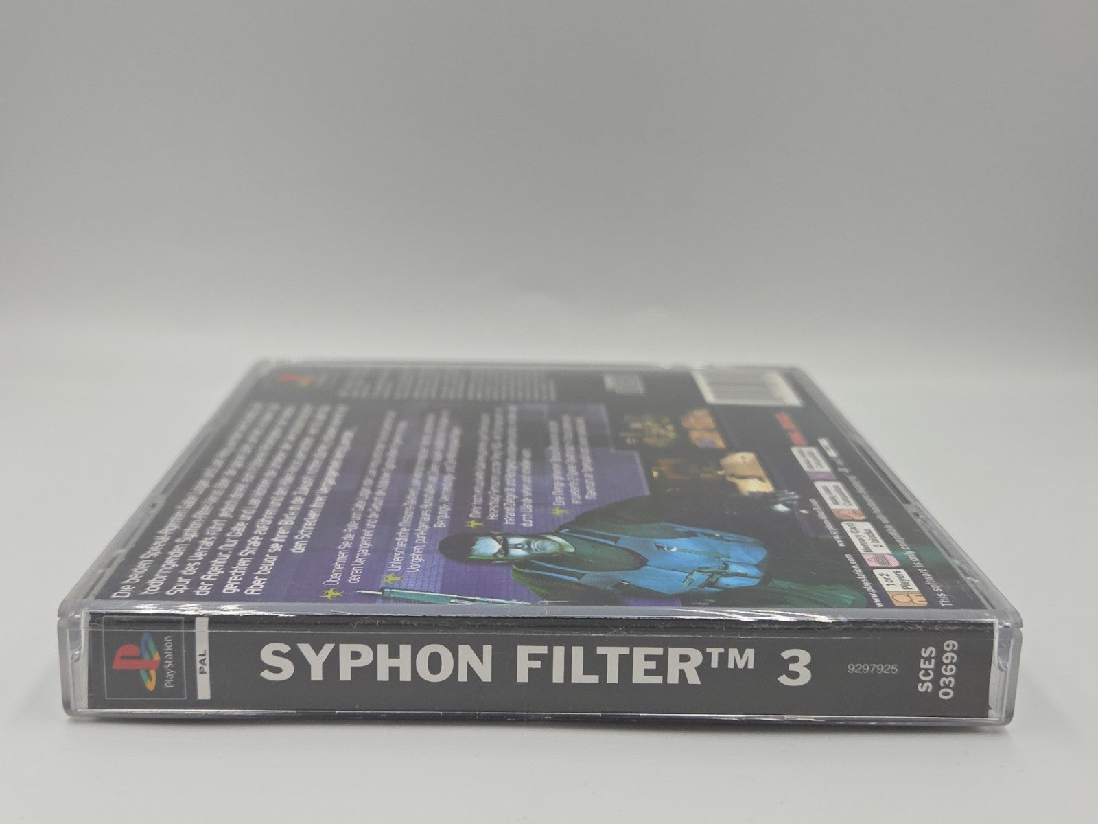 PS1 Playstation 1 Spiel Syphon Filter 3 mit OVP und Anleitung Deutsch