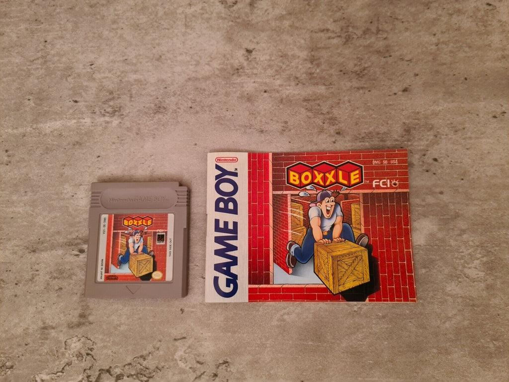 Nintendo Game Boy Classic Boxxle mit OVP und Anleitung USA - T-Retro-Games 