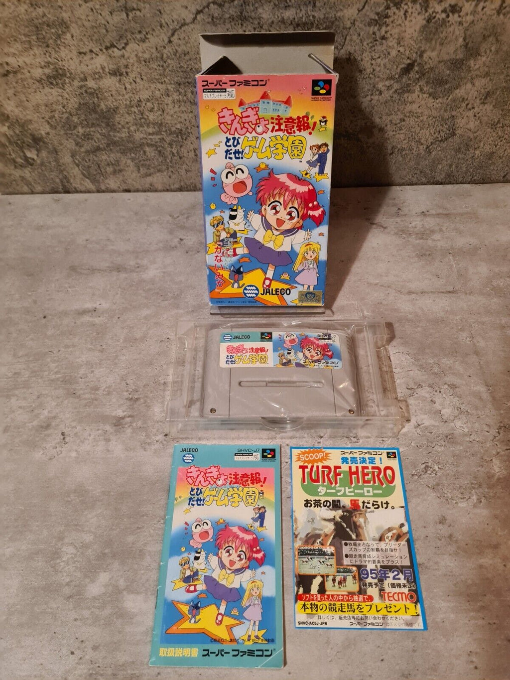 SFC Super Famicom Kingyo Chuiho mit OVP und Anleitung Japan - T-Retro-Games 