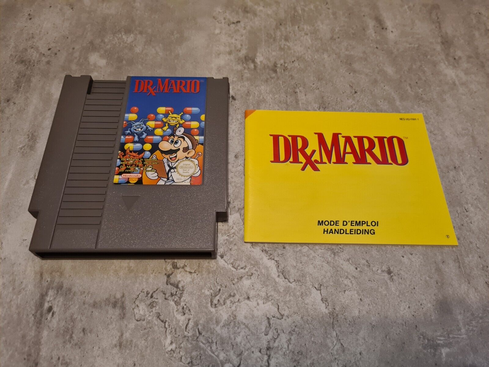 NES Dr. Mario mit OVP und Anleitung FAH - T-Retro-Games 