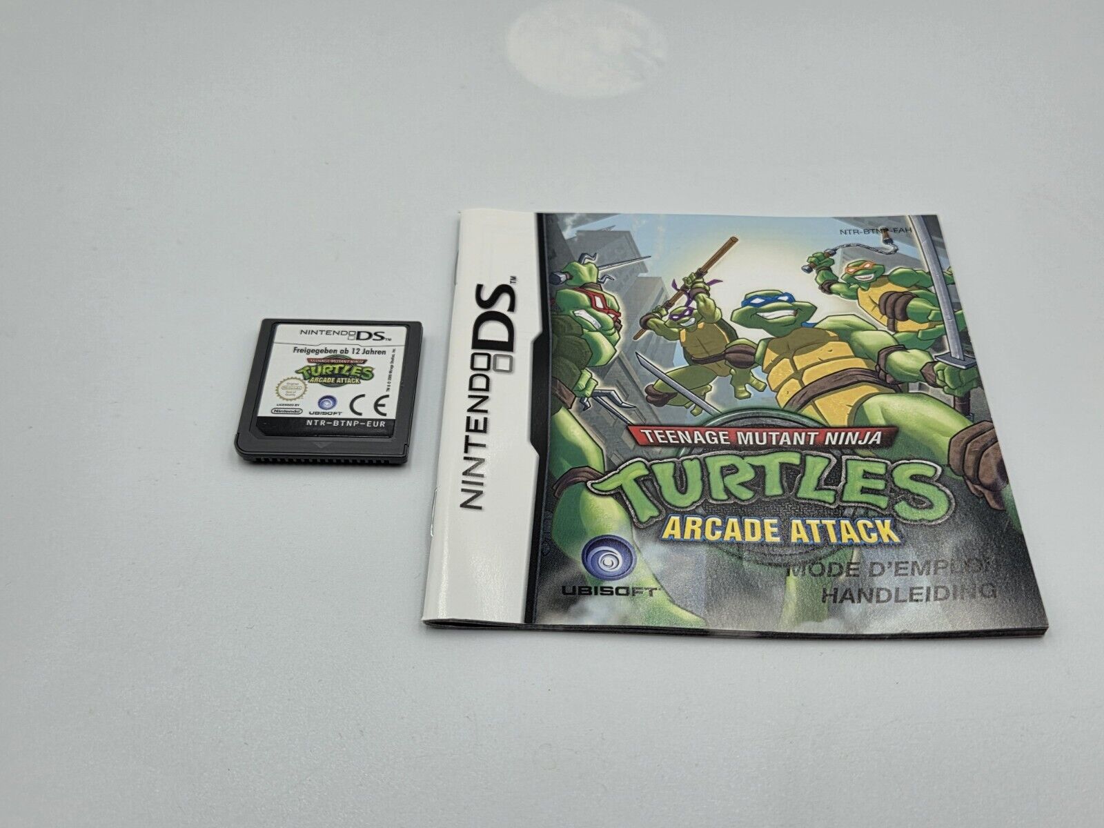 Nintendo DS Teenage Mutant Ninja Turtles Arcade Attack mit OVP und Anleitung FAH - T-Retro-Games 