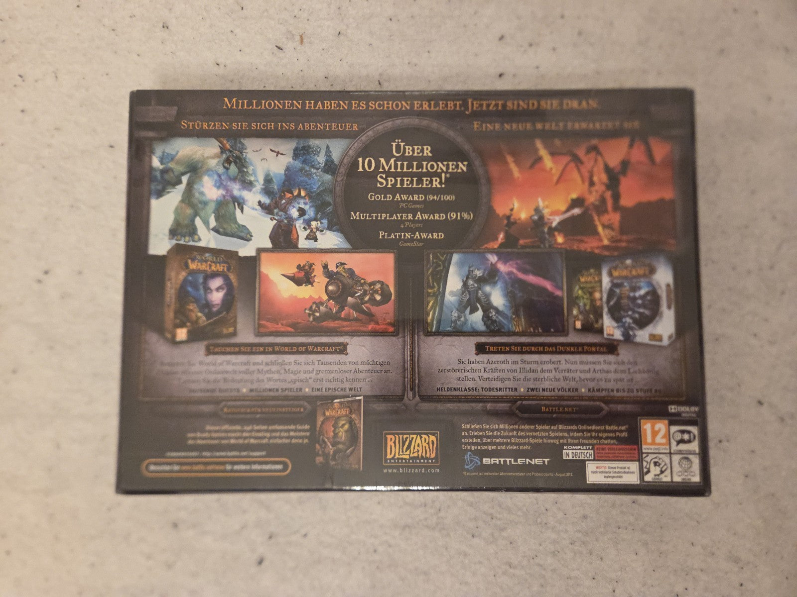 PC Spiel World of WarCraft Battle Chest Sealed Neu NEW Deutsch OVP