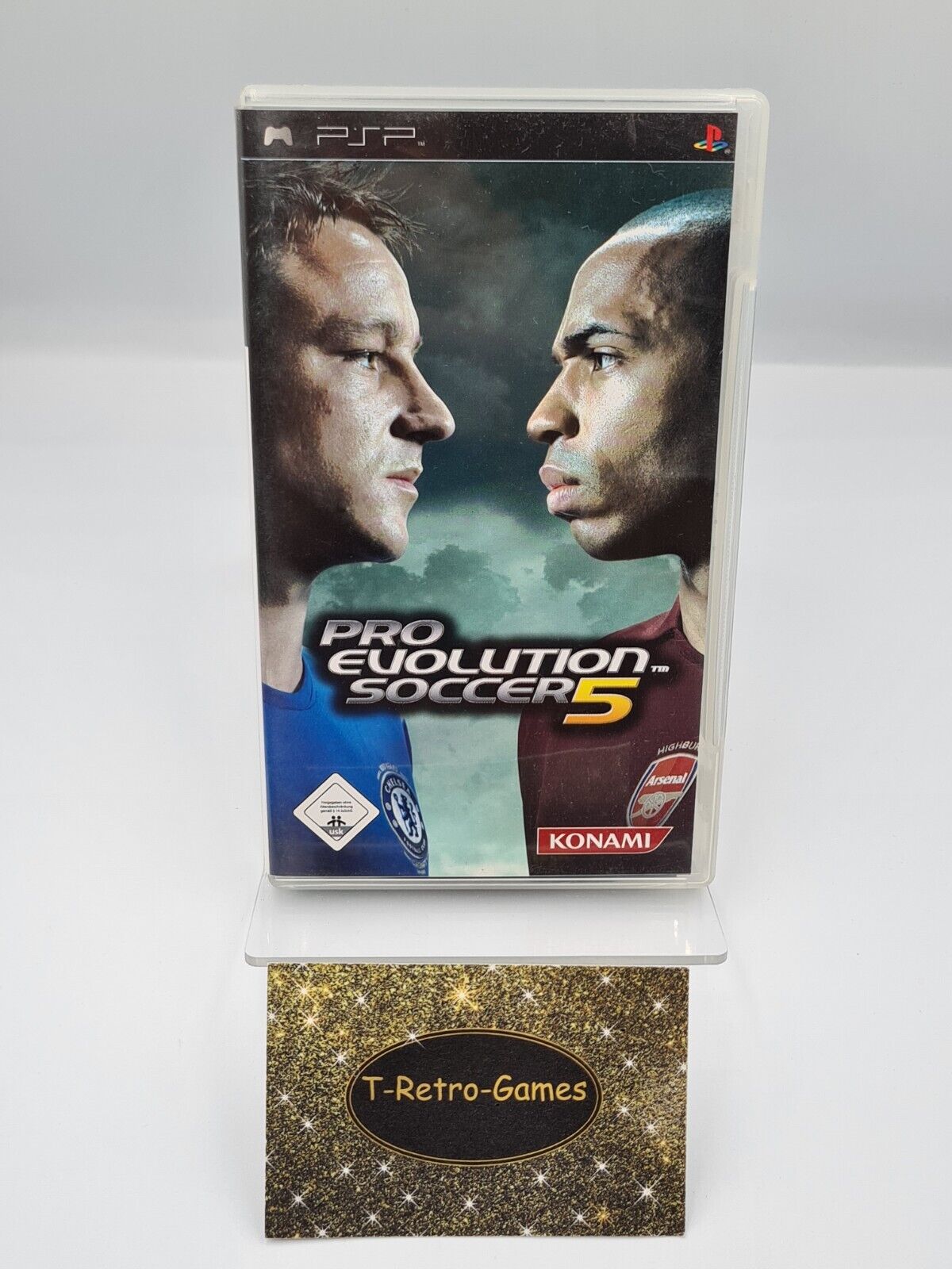 Sony PSP Spiel Pro Evolution Soccer 5 mit OVP und Anleitung Deutsch - T-Retro-Games 