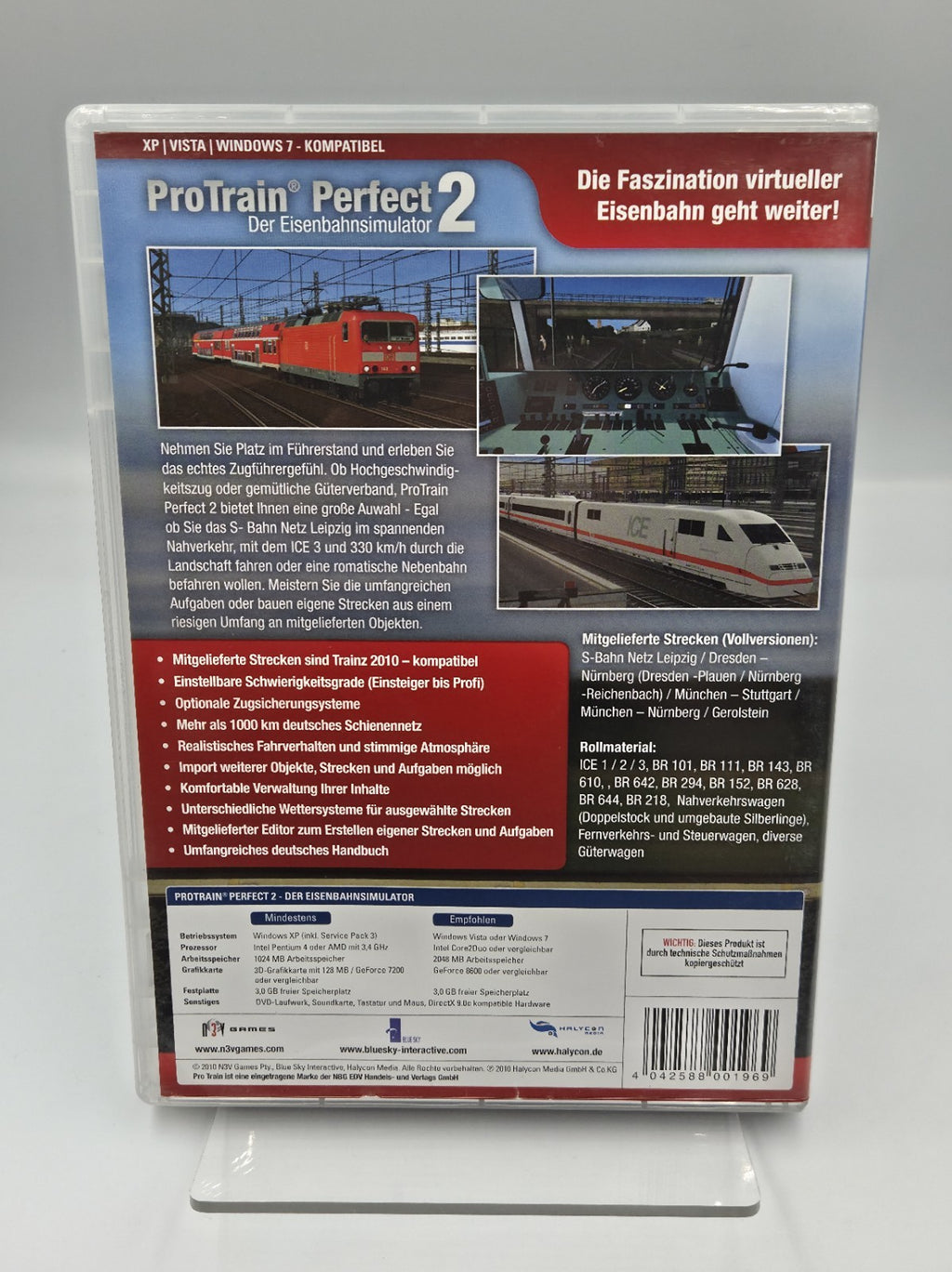 PC-DVD Rom Spiel ProTrain Perfect 2