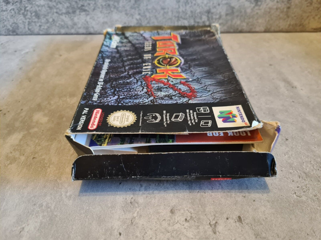 N64 Nintendo 64 Turok 2 : Seeds of Evil mit OVP und Anleitung NOE - T-Retro-Games 