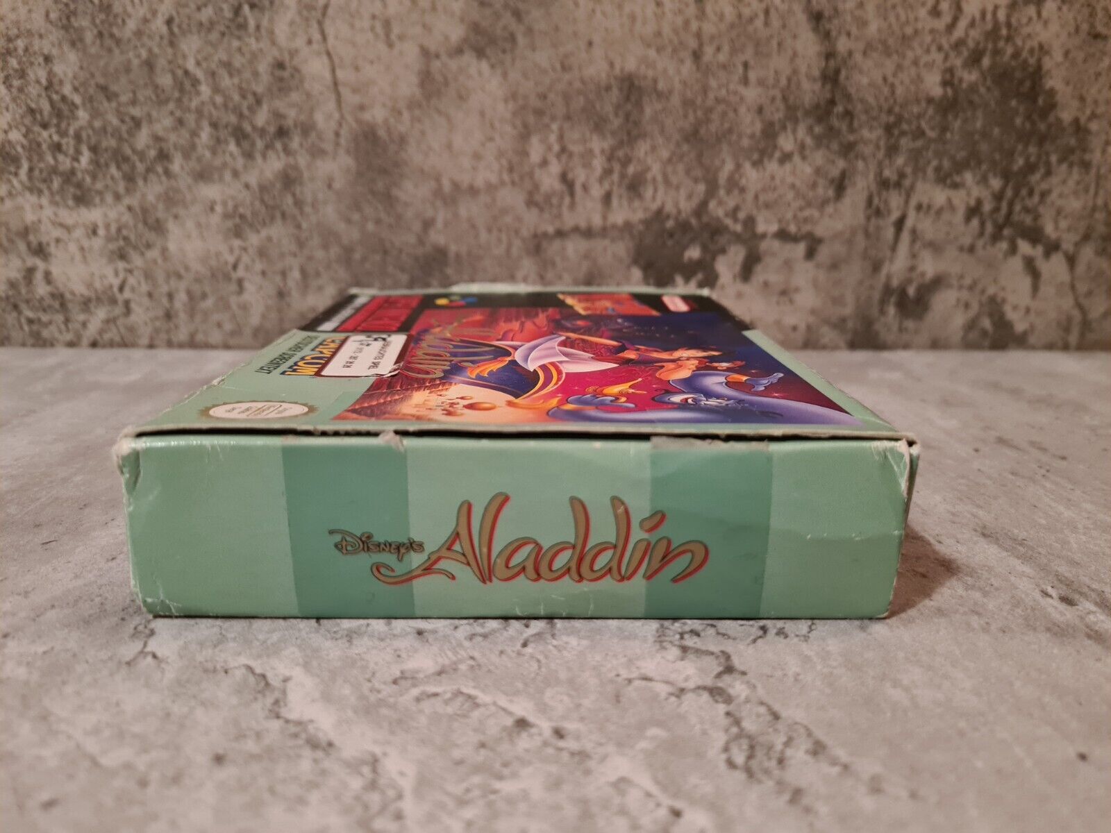 SNES Super Nintendo Disney's Aladdin mit OVP und Anleitung NOE/SFRG - T-Retro-Games 