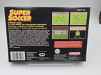 SNES Super Nintendo Super Soccer New Old Stock Neu unbenutzt ITA