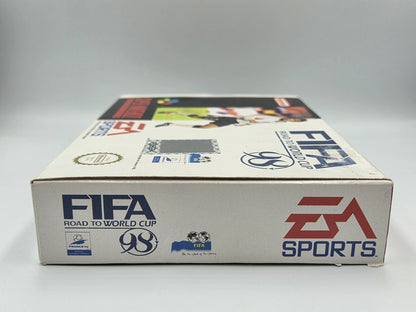 SNES Super Nintendo Fifa 98 Road to World Cup mit OVP und Anleitung EUR