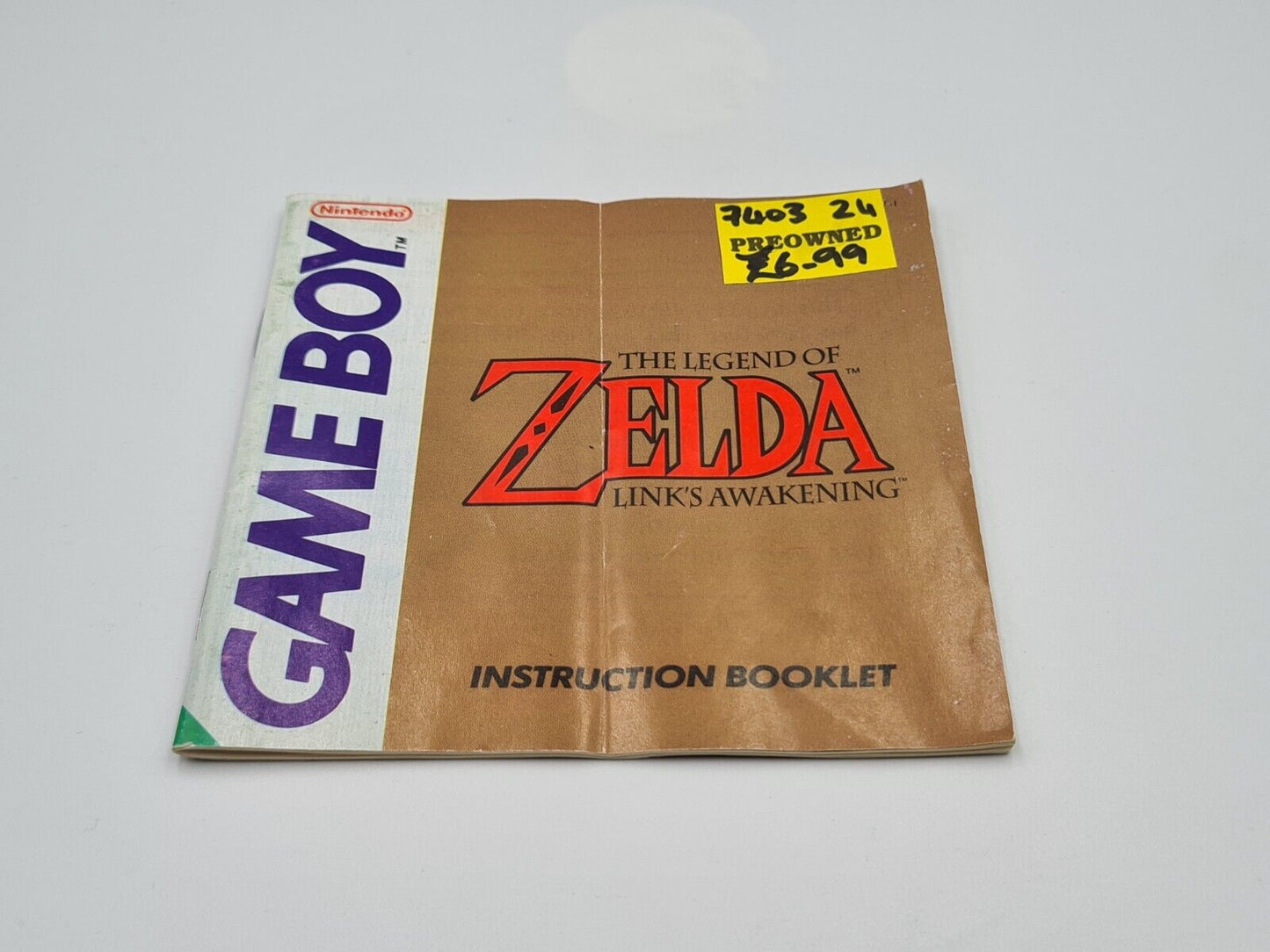 Nintendo Game Boy The Legend of Zelda Link's Awakening mit OVP und Anleitung UKV - T-Retro-Games 