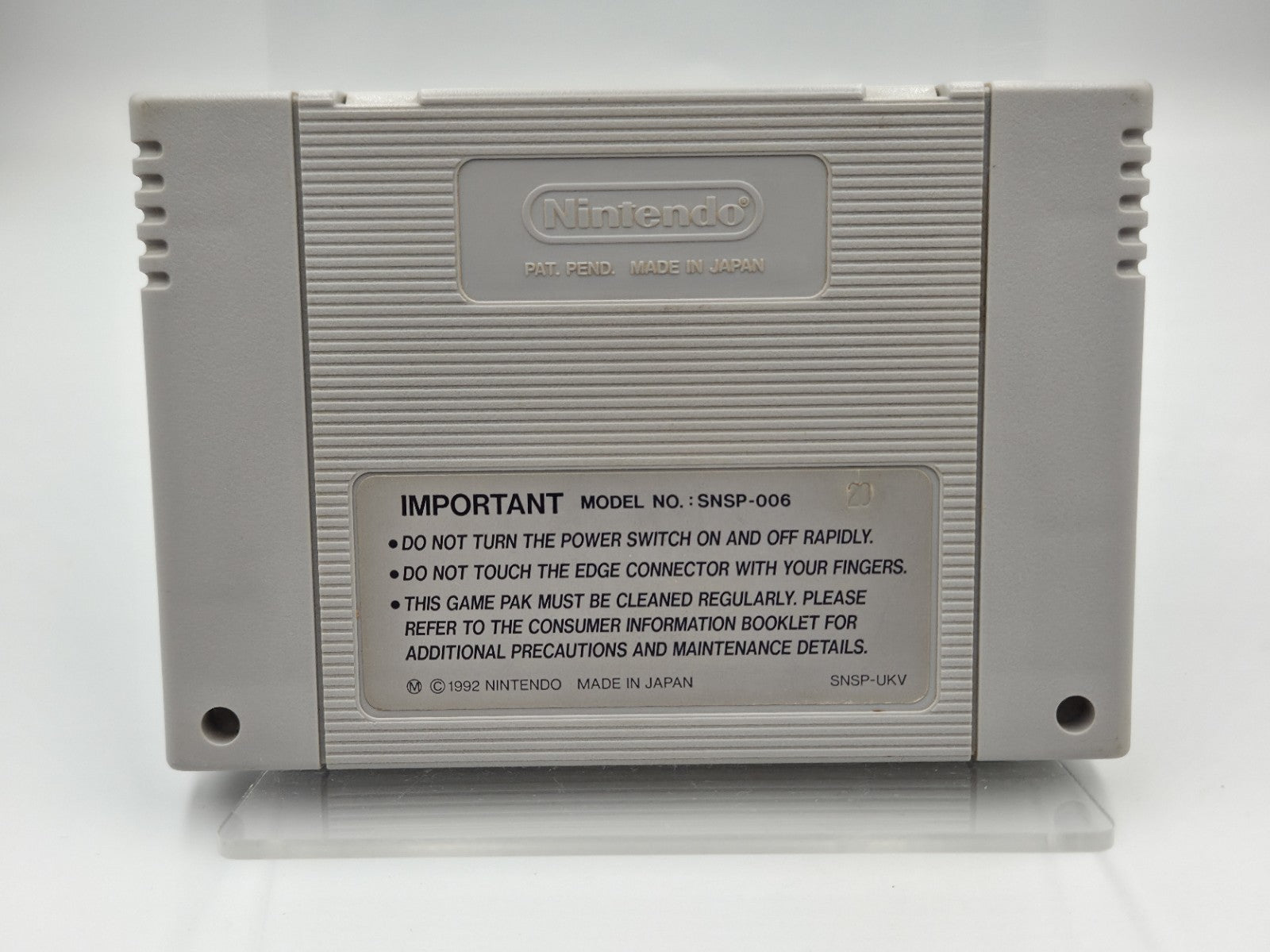 SNES Super Nintendo Pinball Dreams Modul UKV