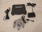 Nintendo 64 N64 Konsole Console Black Schwarz mit Controller + Kabeln