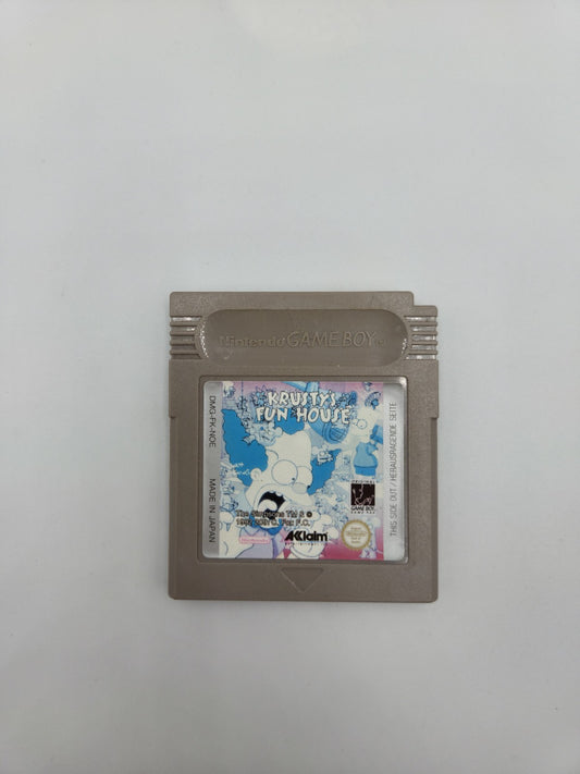 Nintendo Game Boy Classic Spiel Krusty's Fun House  Modul NOE