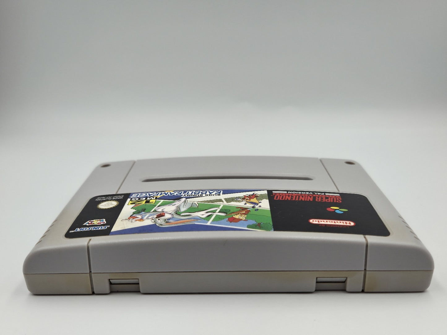SNES Super Nintendo Bugs Bunny Rabbit Rampage Modul NOE