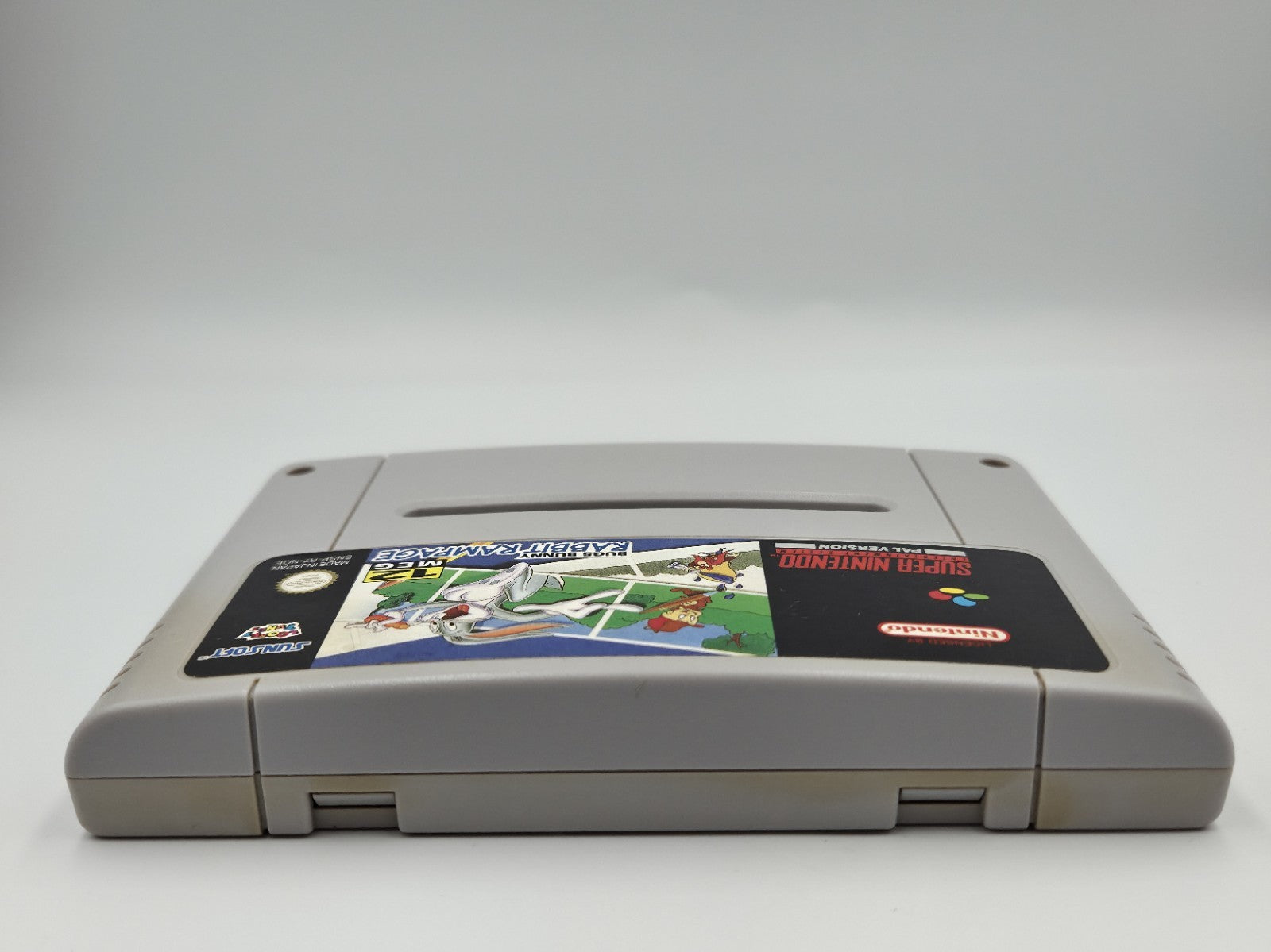 SNES Super Nintendo Bugs Bunny Rabbit Rampage Modul NOE