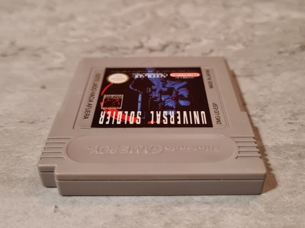 Nintendo Game Boy Classic Spiel Universal Soldier Modul USA - T-Retro-Games 