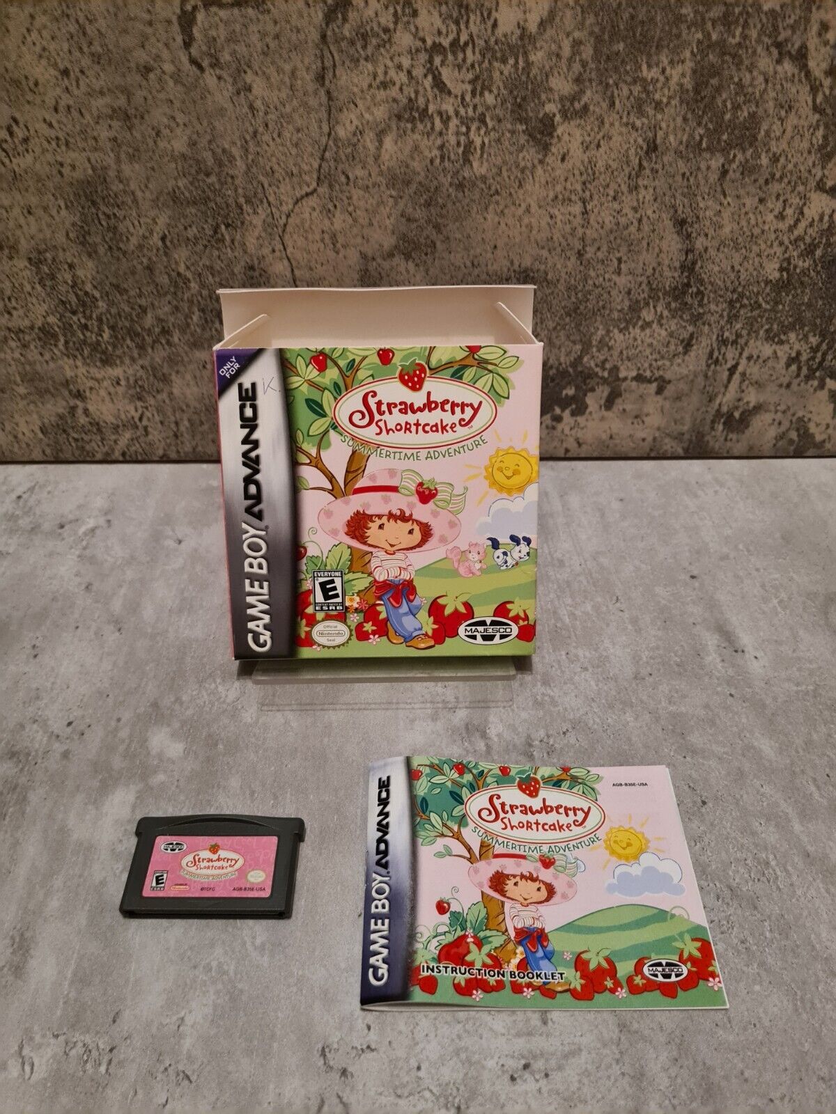 Gameboy Advance Strawberry Shortcake mit OVP und Anleitung USA - T-Retro-Games 