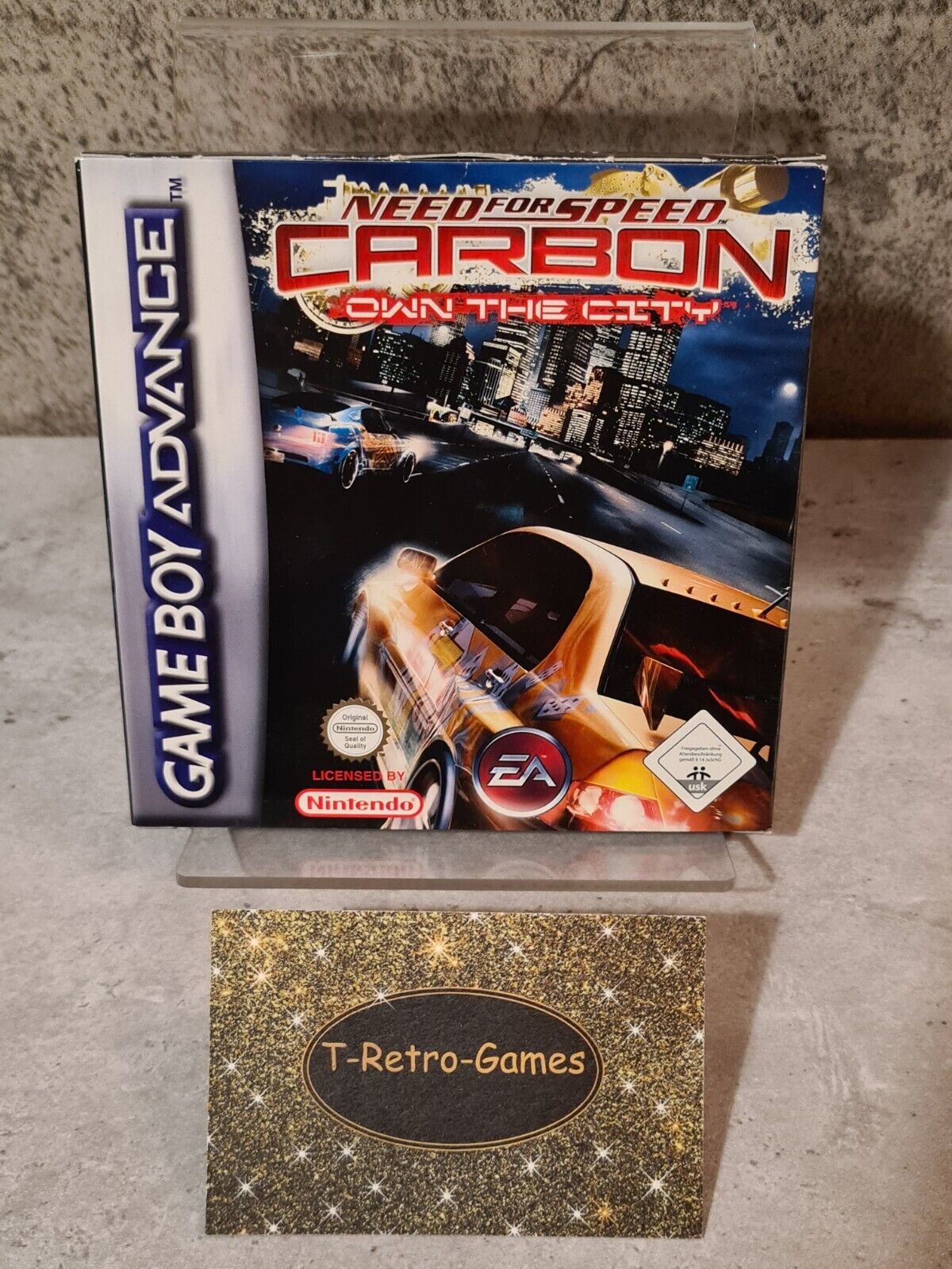 Gameboy Advance Need for Speed Carbon Own The City mit OVP und Anleitung NOE - T-Retro-Games 
