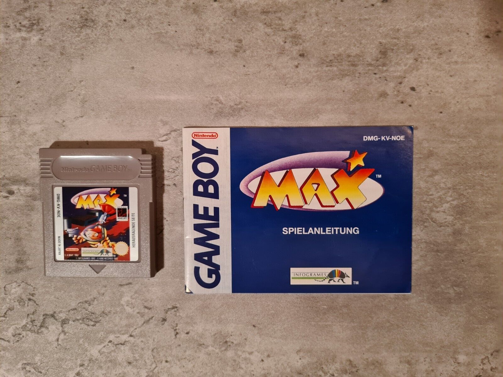 Nintendo Game Boy Classic Max mit OVP und Anleitung NOE - T-Retro-Games 