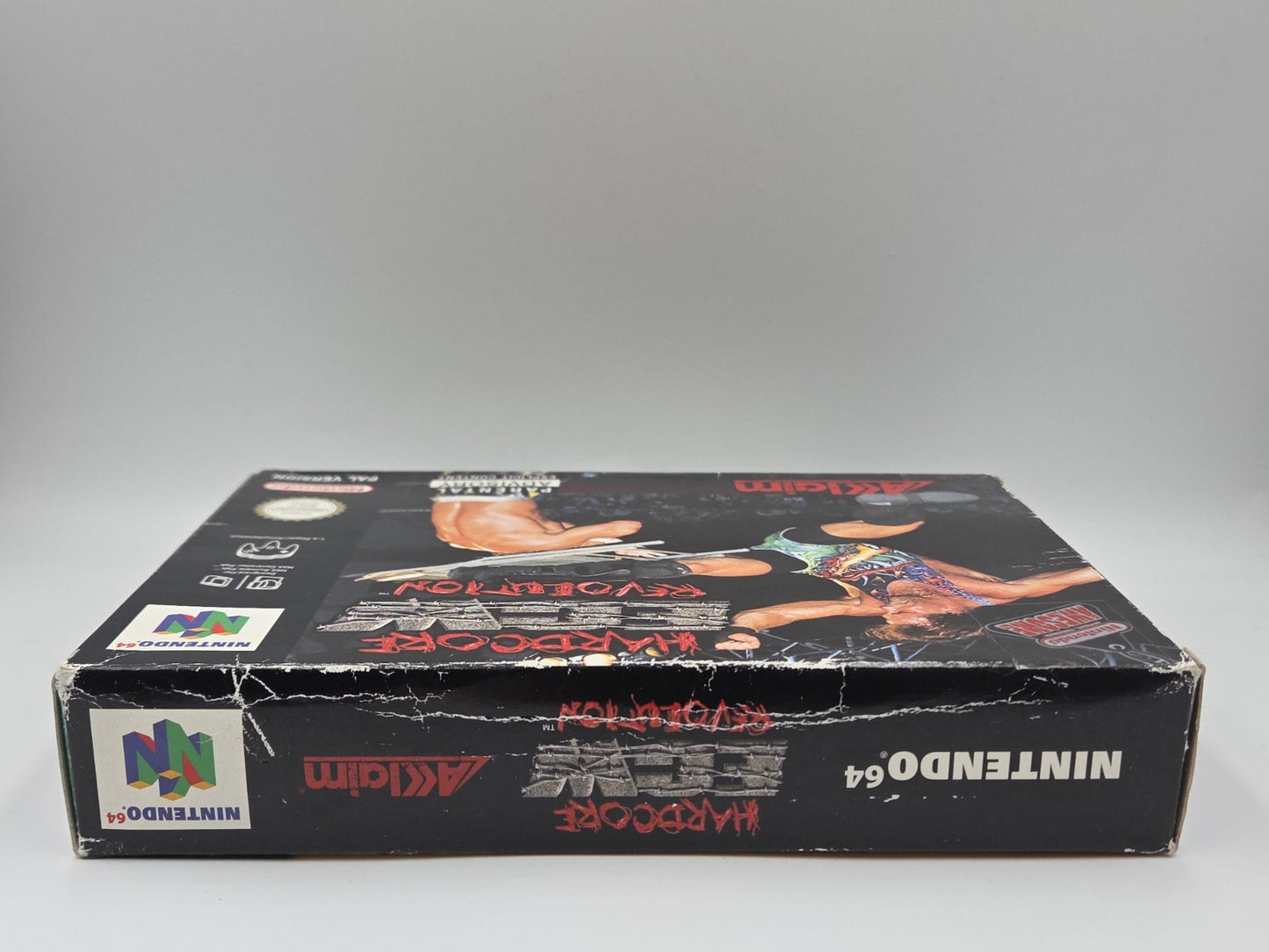 N64 Nintendo 64 ECW Hardcore Revolution mit OVP und Anleitung EUR