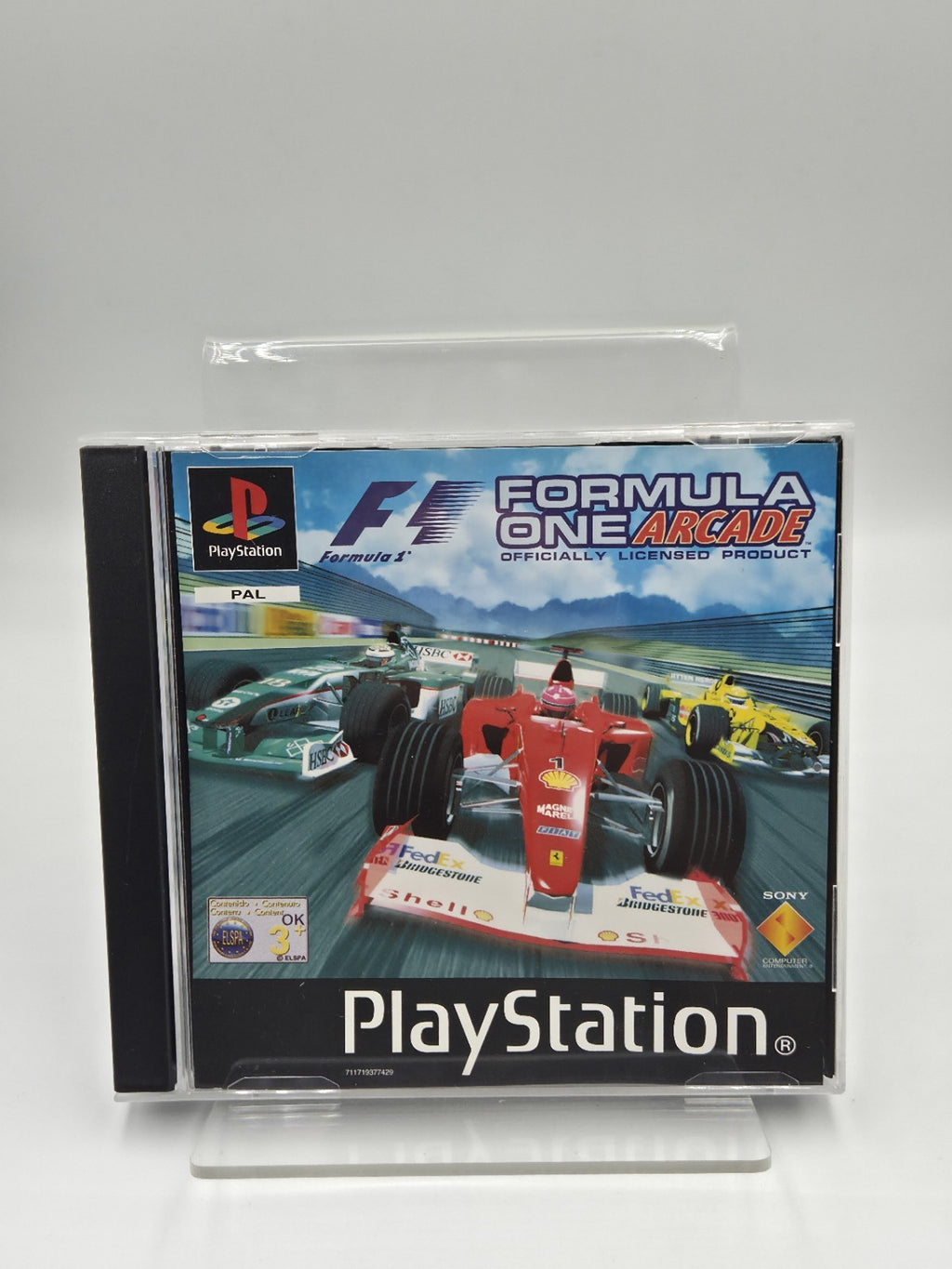 PS1 Playstation 1 Spiel Formula One Arcade mit OVP und Anleitung Englisch