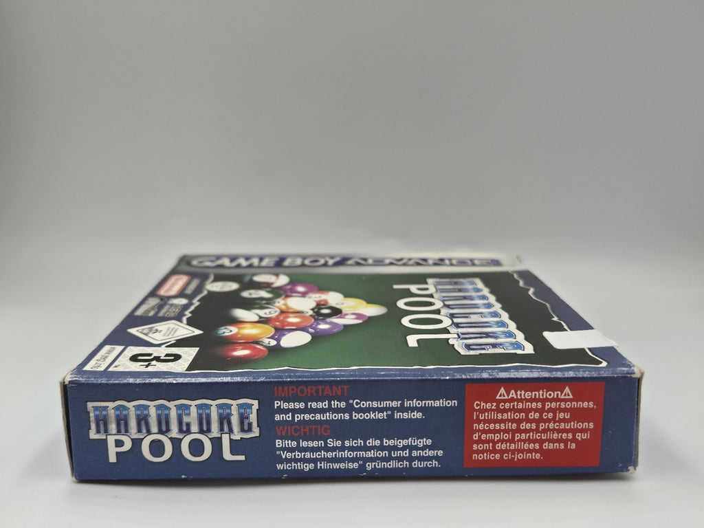 Game Boy Advance Spiel Hardcore Pool mit OVP und Anleitung EUR