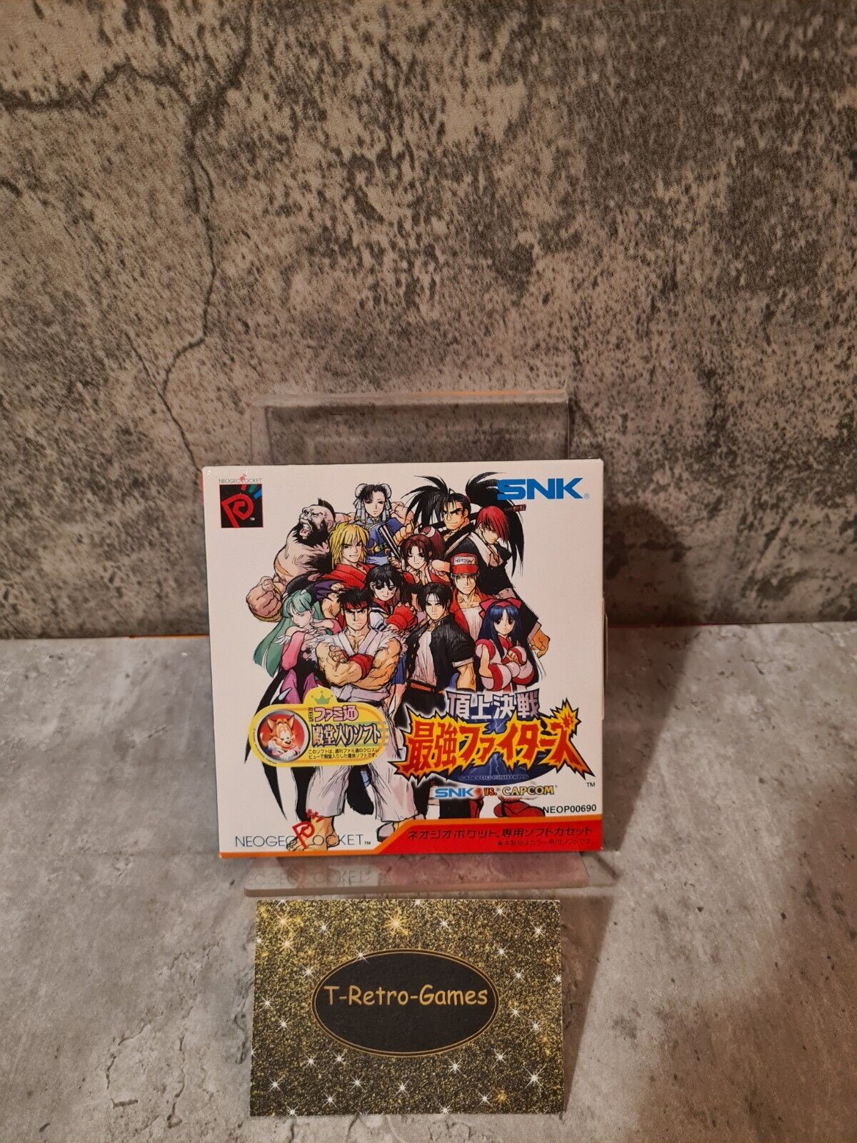 NeoGeo Pocket Spiel Capcom VS. SNK mit OVP und Anleitung Japan - T-Retro-Games 