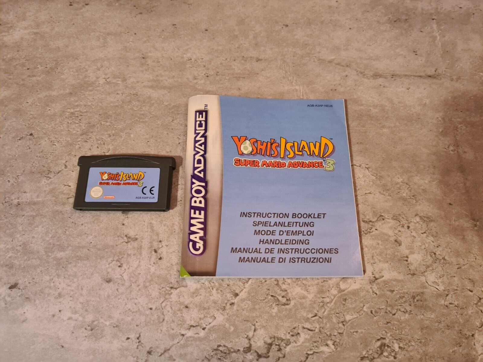 Gameboy Advance Yoshi's Island Super Mario Advance 3 mit OVP und Anleitung EUR - T-Retro-Games 
