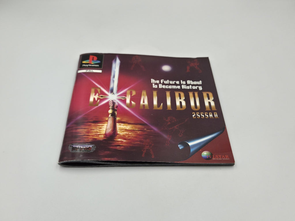 PS1 Playstation 1 Spiel Excalibur mit OVP und Anleitung Englisch