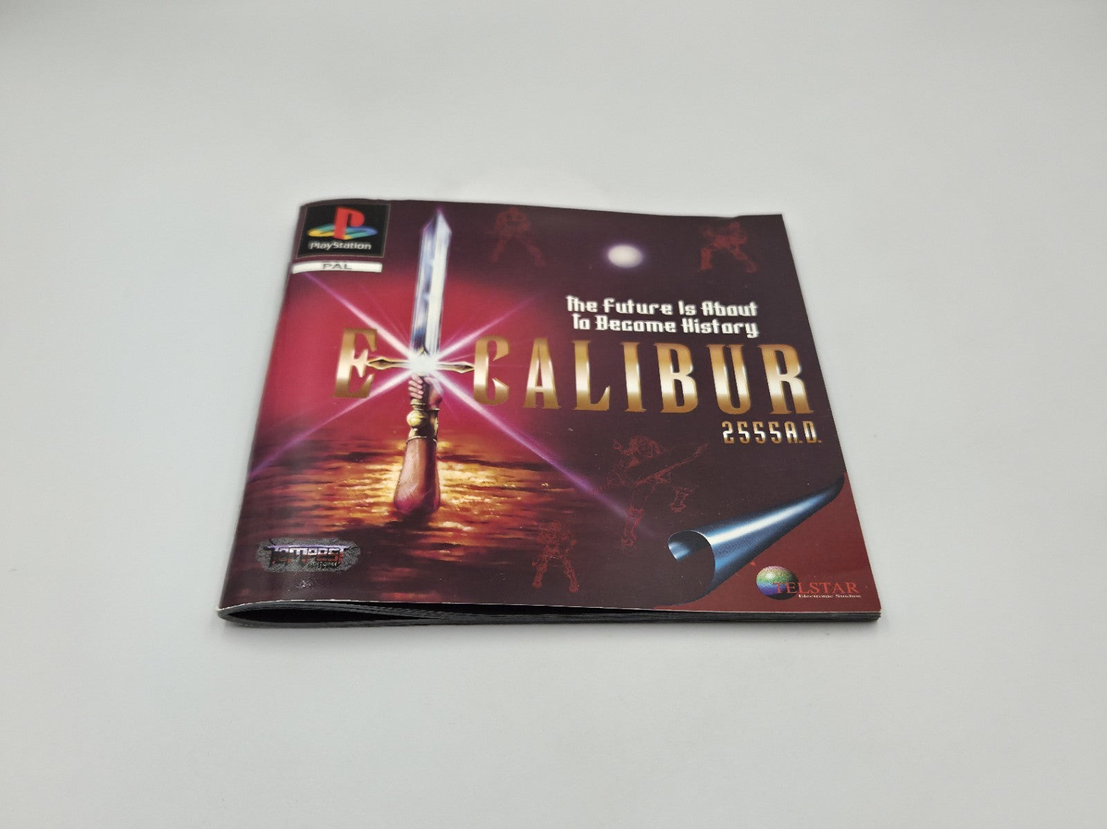 PS1 Playstation 1 Spiel Excalibur mit OVP und Anleitung Englisch