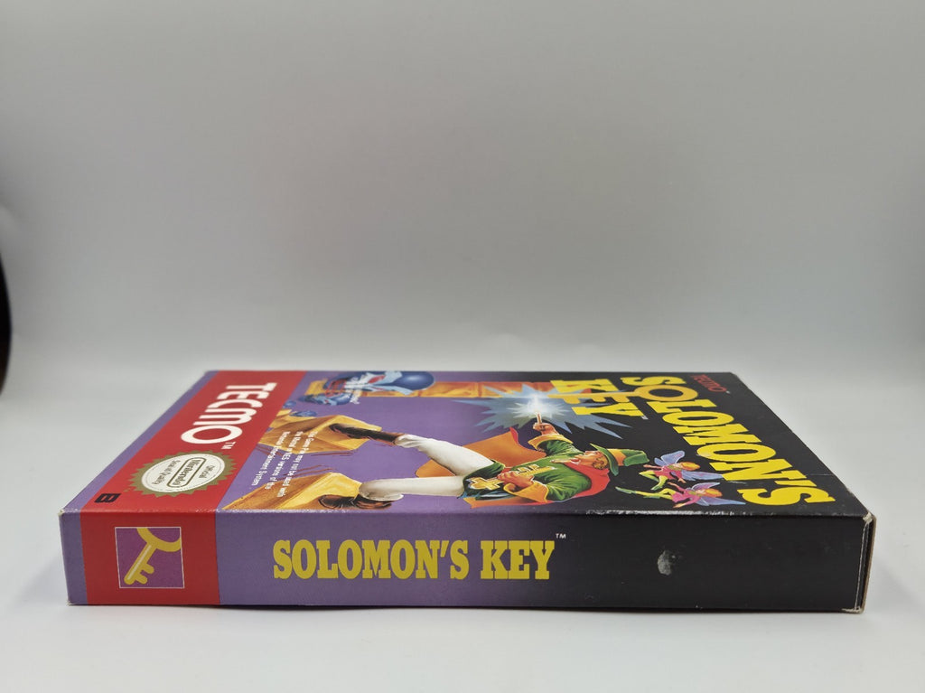 Nintendo NES Spiel Solomon's Key mit OVP und Anleitung EEC
