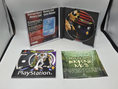 PS1 Playstation 1 Spiel Bust-A-Groove mit OVP und Anleitung Multilingual