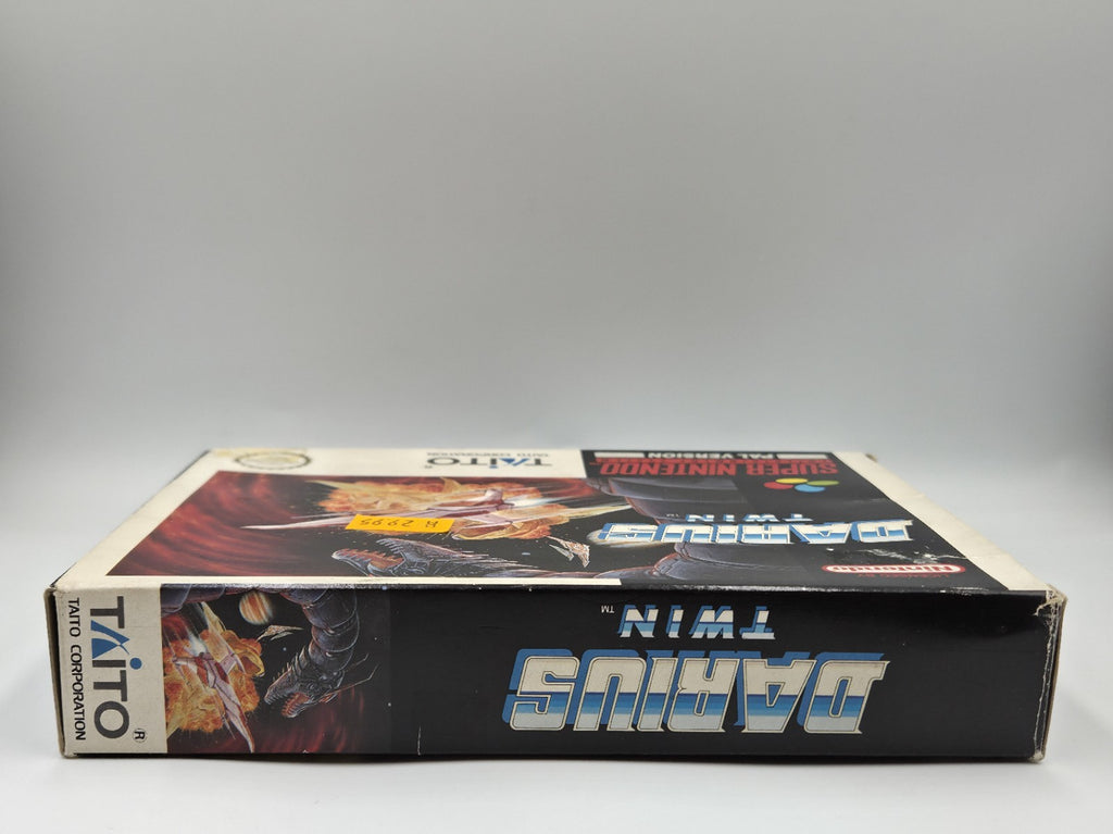 SNES Super Nintendo Spiel Darius Twin mit OVP und Anleitung NOE 