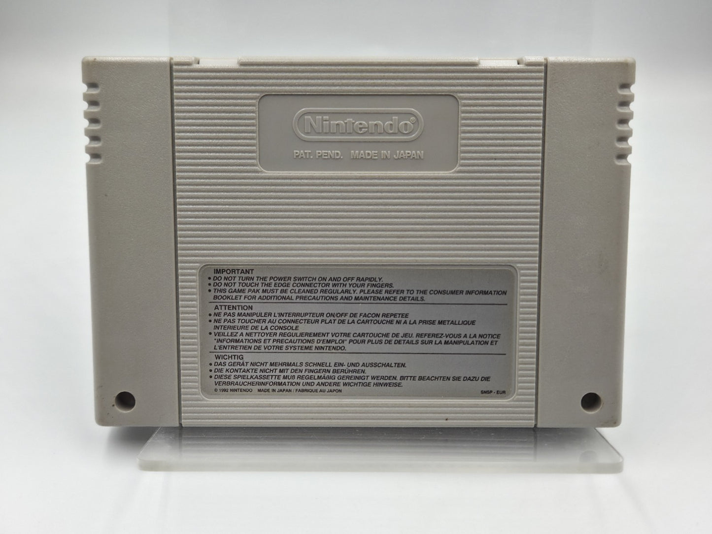 SNES Super Nintendo Spiel Mortal Kombat 3 Modul EUR