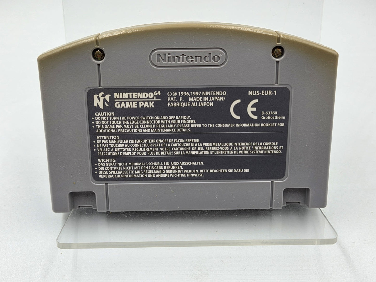 N64 Nintendo 64 Tony Hawk's Pro Skater 2 Modul EUR