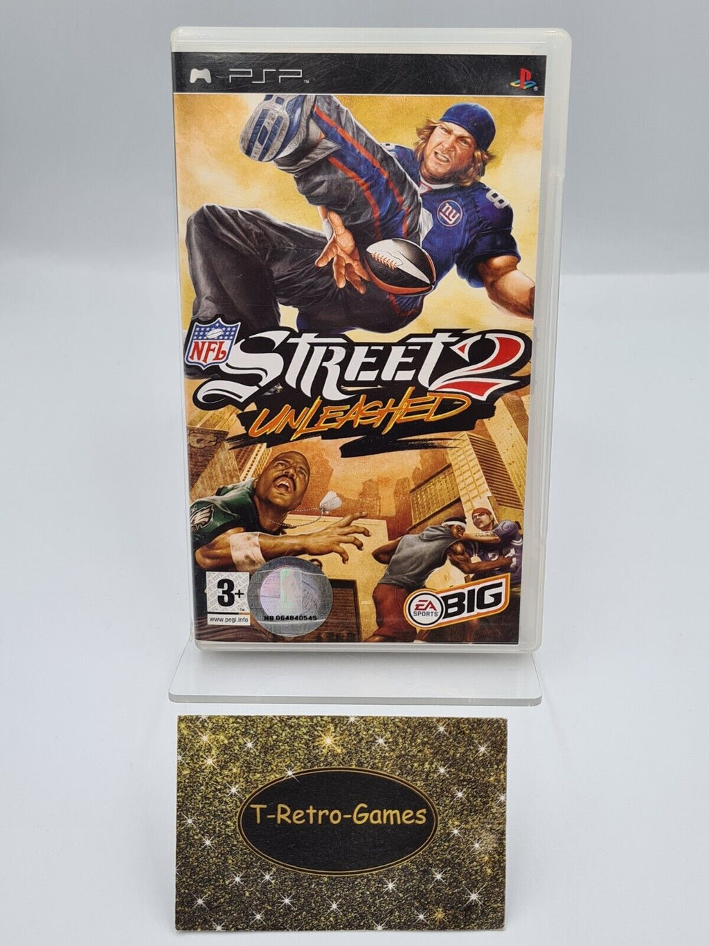 Sony PSP Spiel NFL Street 2 Unleashed mit OVP und Anleitung Englisch - T-Retro-Games 
