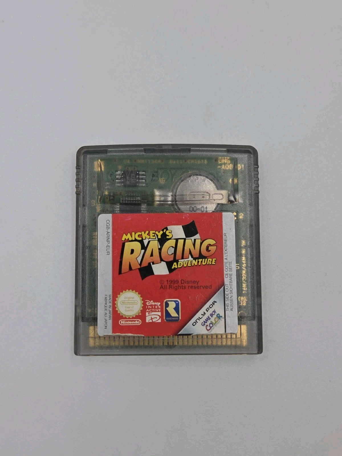 Nintendo Game Boy Color Spiel Mickey's Racing Adventure EUR Modul
