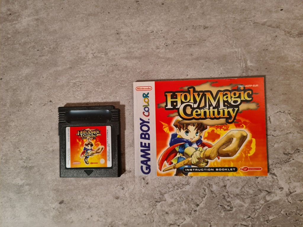 Gameboy Color Holy Magic Century mit OVP und Anleitung EUR - T-Retro-Games 
