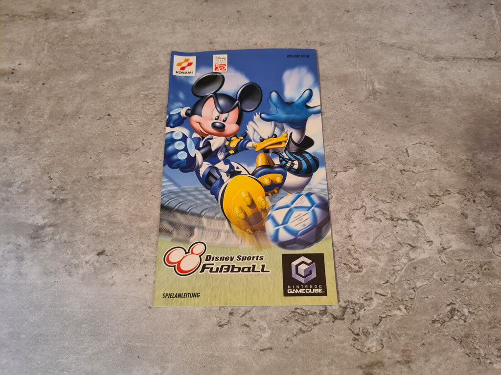 Nintendo GameCube Disney Sports Fußball mit OVP und Anleitung NOE - T-Retro-Games 
