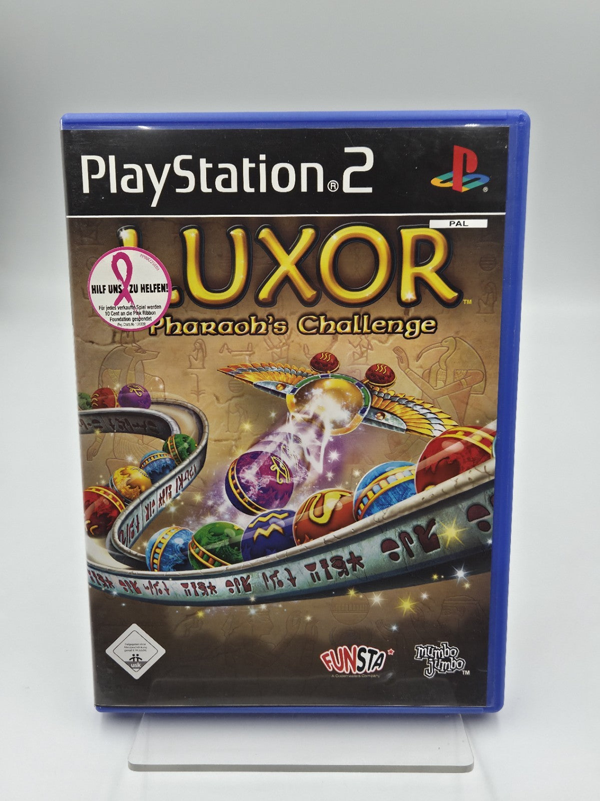 PS2 Playstation 2 Spiel Luxor Pharao's Challenge mit OVP und Anleitung Deutsch
