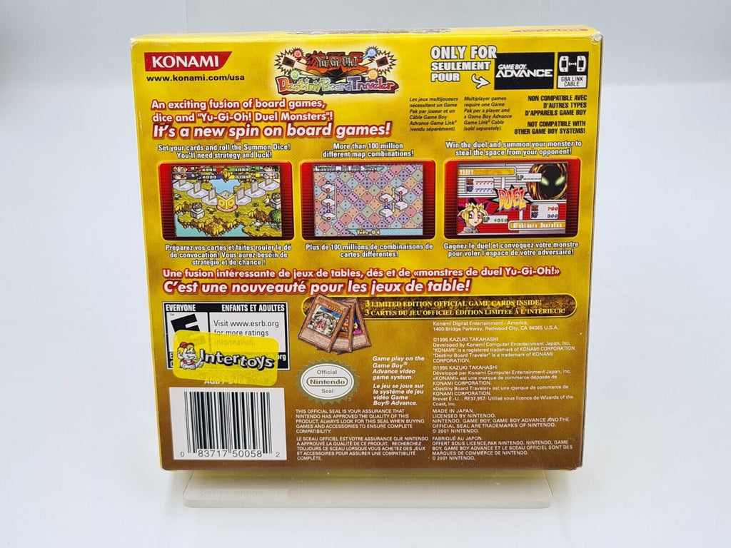 Game Boy Advance Yu-Gi-Oh! Destiny Board Traveler mit OVP und Anleitung USA - T-Retro-Games 