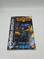 Sega Saturn Spiel Ghen War mit  OVP und Anleitung  Multi Language 