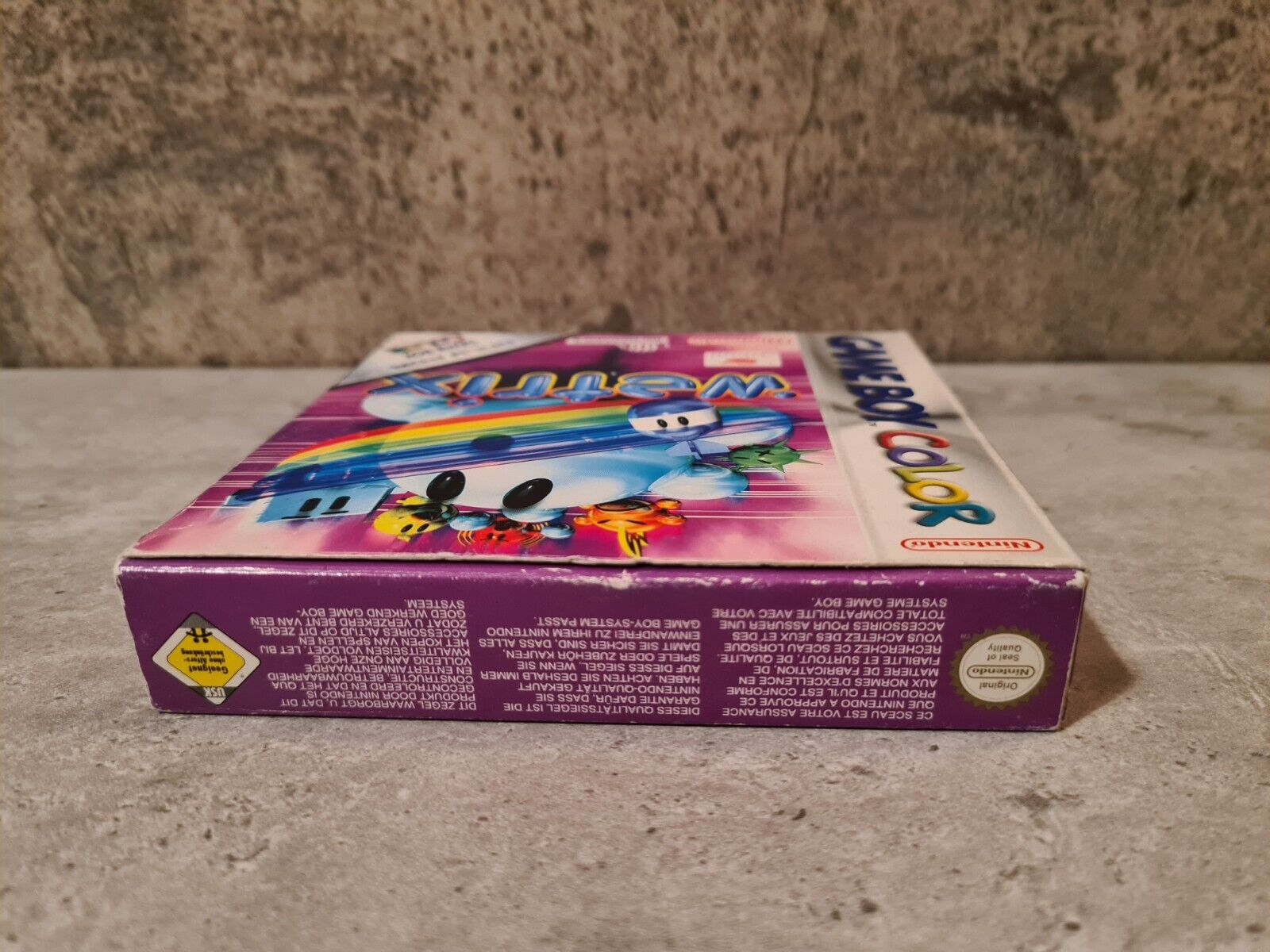 Nintendo Game Boy Color Wetrix mit OVP und Anleitung EUR - T-Retro-Games 