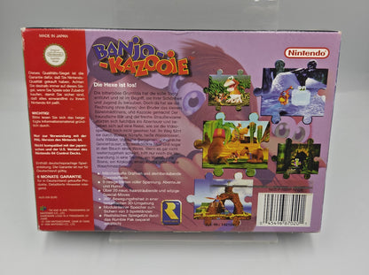 N64 Nintendo 64 Banjo Kazooie mit OVP und Anleitung NOE