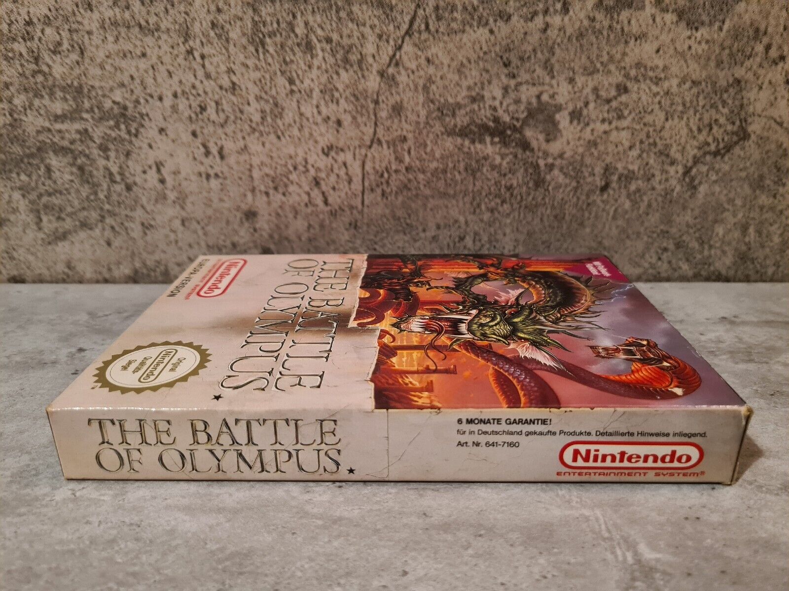 NES The Battle of Olympus mit OVP und Anleitung NOE - T-Retro-Games 