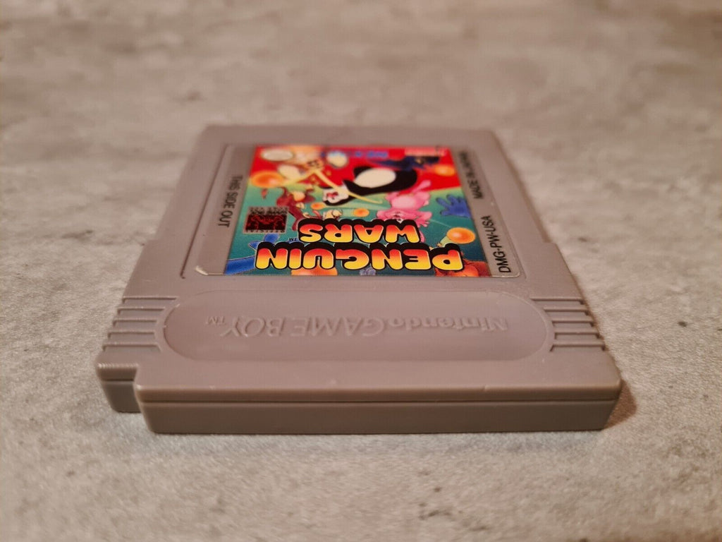 Nintendo Gameboy Classic Spiel Penguin Wars Modul USA - T-Retro-Games 