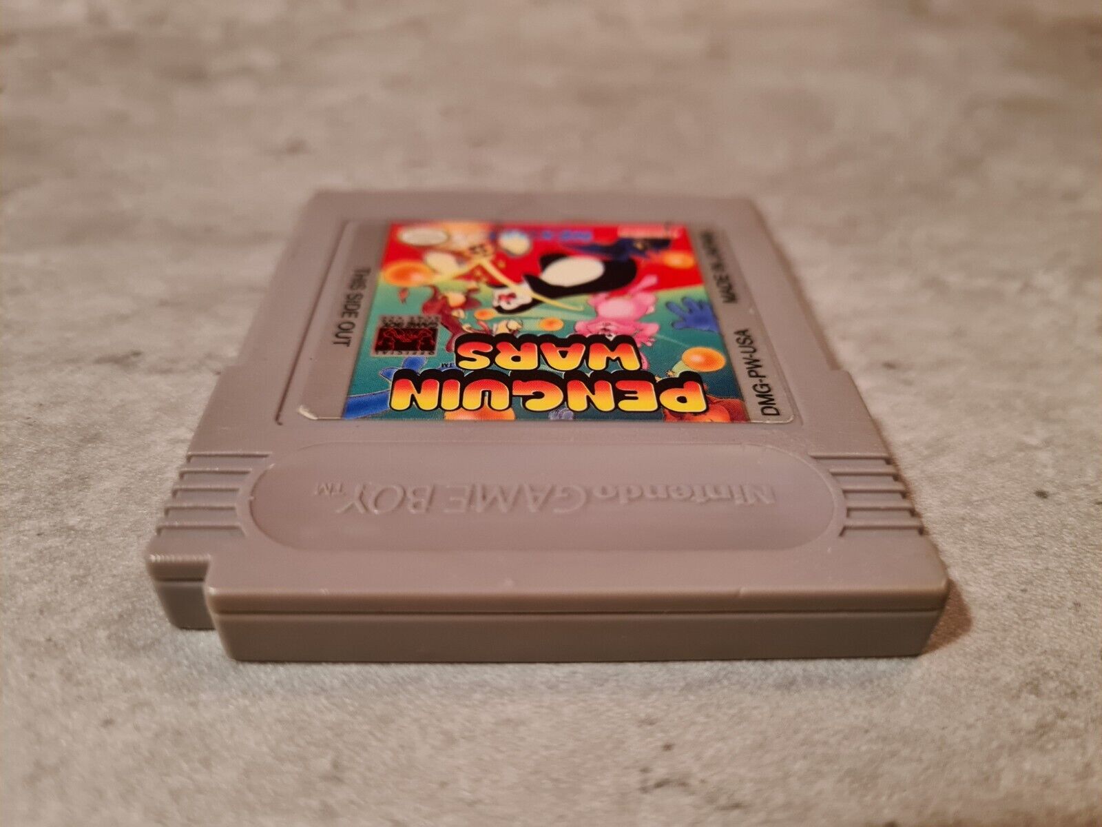 Nintendo Gameboy Classic Spiel Penguin Wars Modul USA - T-Retro-Games 