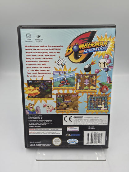 Nintendo GameCube Spiel Bomberman Generation mit OVP und Anleitung UKV