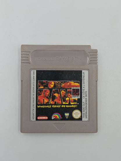 Nintendo Game Boy Classic Spiel WWF Raw Modul EUR